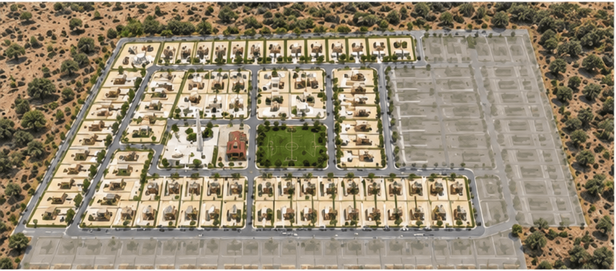 Phase 1A masterplan